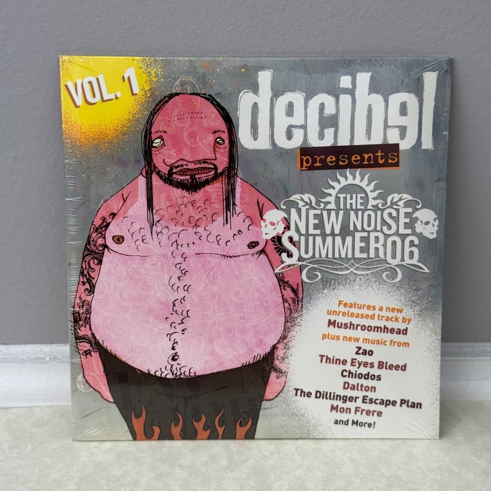 Decibel Presents The New Noise‎ Summer 06 Compilation (CD, 2006) Vol 1 Sealed